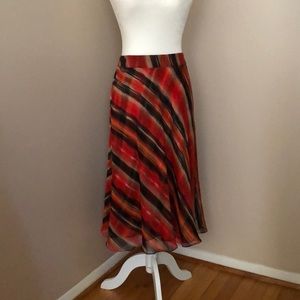 Jones New York Multicolor A-Line Skirt